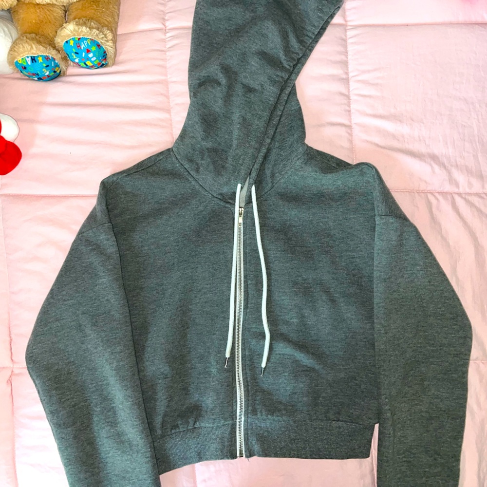FOREVER21 ZIP UP